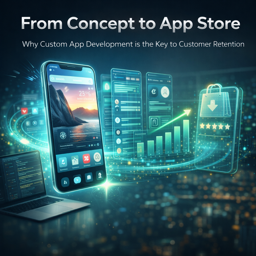 From Concept to App Store: Why Custom App Development is the Key to Customer Retention
